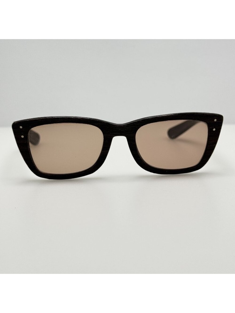 Ray Ban Bausch & Lomb B&L Caribbean Eyeglasses Eye Glasses Frames Wood Grain